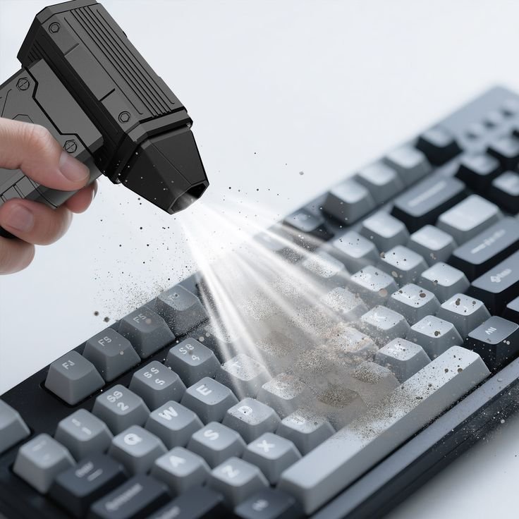 Keyboard blower